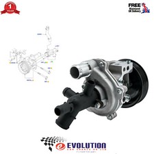 Water Pump Fits Ford Transit